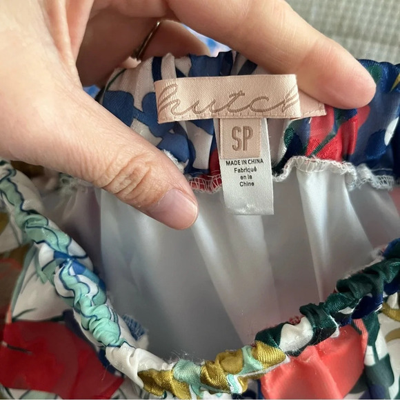 Anthropologie Skirt Women's Small Hutch Floral Tiered Maxi Bohemian Summer Boho - Picture 5 of 8